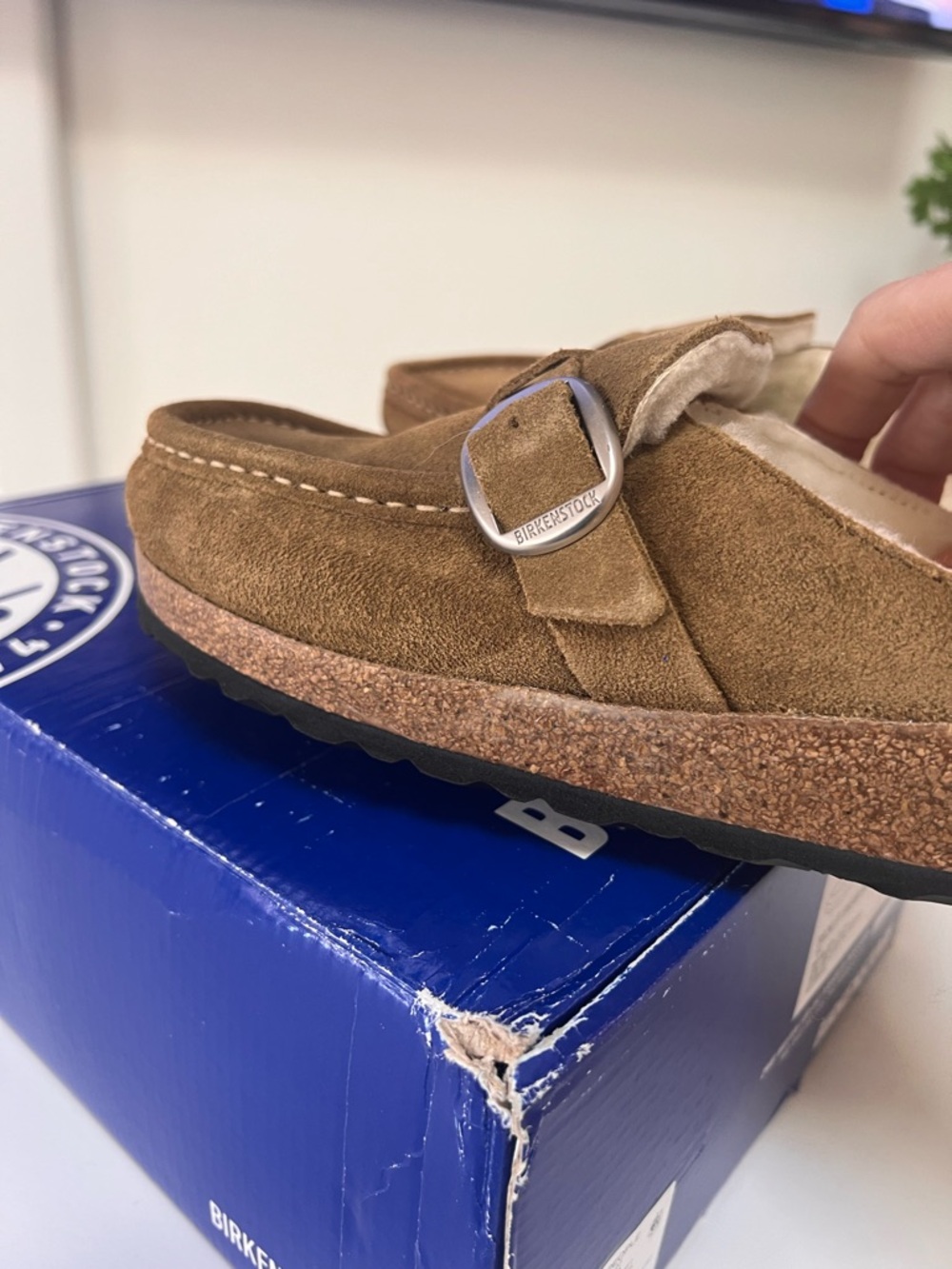 Birkenstock Buckley Shearling Clogs - Picture 10 of 13